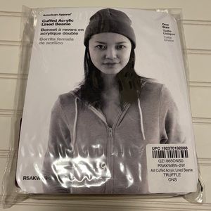 New American Apparel Cuffed Acrylic Lined Beanie
